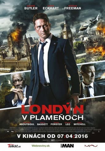 Londýn v plameňoch – plagát