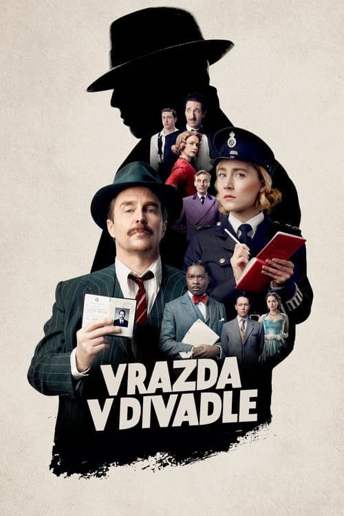 Vražda v divadle – plagát