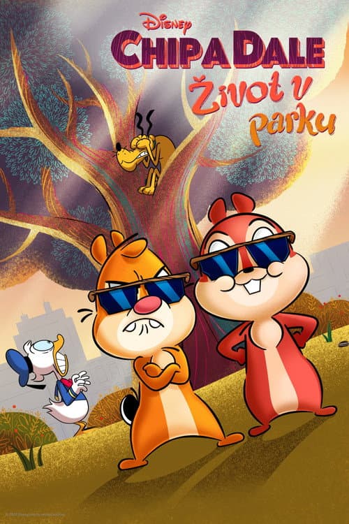 Chip a Dale život v parku – plagát