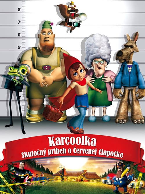 Karcoolka - Skutočný príbeh o Červenej čiapočke – plagát