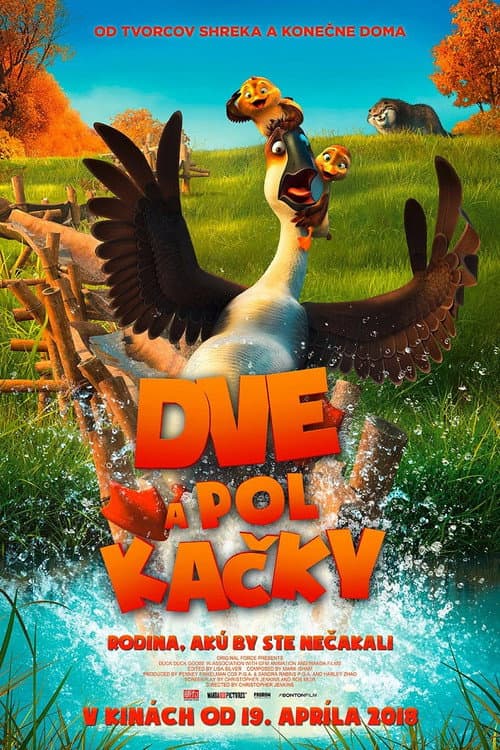 Dve a pol kačky – plagát