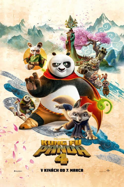 Kung Fu Panda 4 – plagát