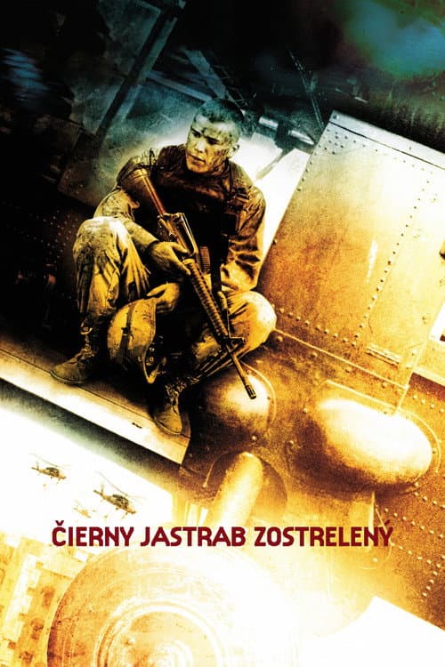 Čierny jastrab zostrelený – plagát